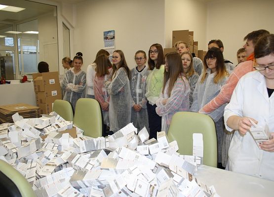 Wizyta w firmie Profarm grafika