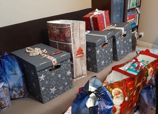 Szlachetna paczka od klasy 2c grafika