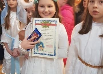 Jasełkowy występ klasy IIb grafika