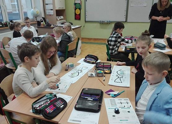 Świąteczna lekcja otwarta grafika