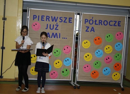 Podsumowaliśmy pierwsze półrocze roku szkolnego grafika