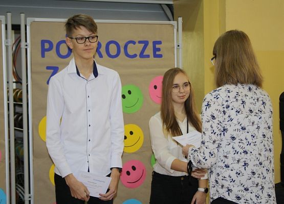 Podsumowaliśmy pierwsze półrocze roku szkolnego grafika