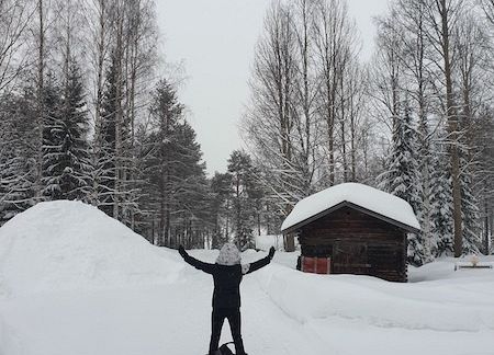 Projekt Erasmus+ w Finlandii grafika