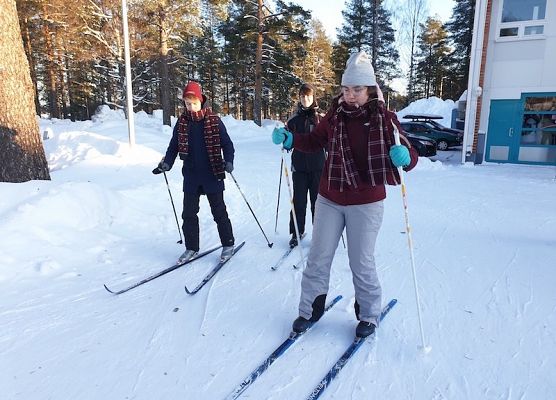 Projekt Erasmus+ w Finlandii grafika
