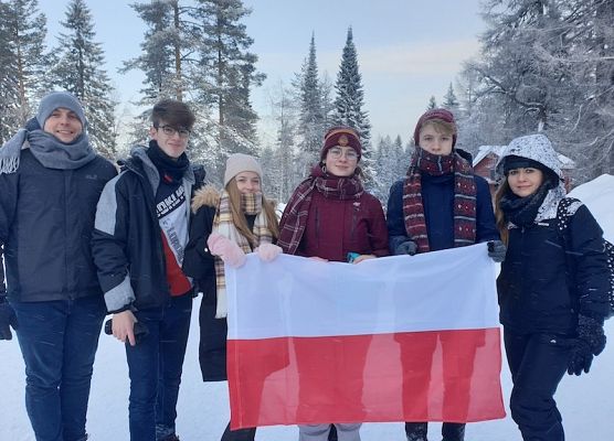 Projekt Erasmus+ w Finlandii grafika