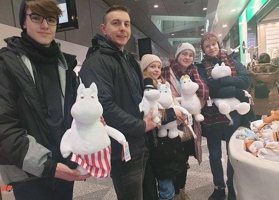 Projekt Erasmus+ w Finlandii grafika