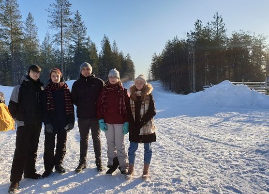 Projekt Erasmus+ w Finlandii grafika