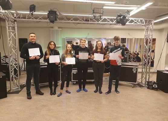 Projekt Erasmus+ w Finlandii grafika