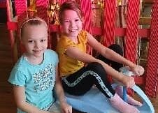 Szaleństwa klasy IIc w sali zabaw Madagaskar grafika