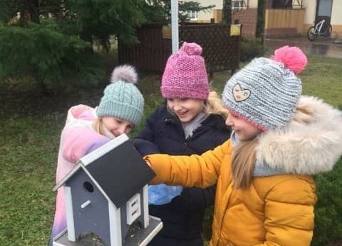 Dokarmiamy ptaki! grafika