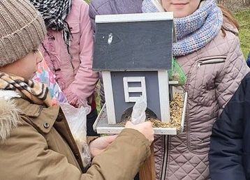 Dokarmiamy ptaki! grafika