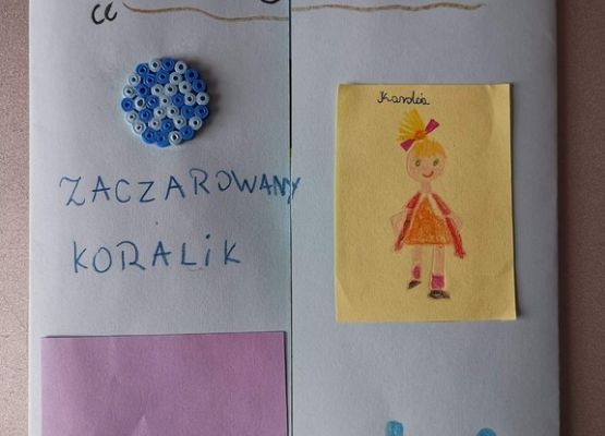 Lapbookowa twórczość klasy 2a grafika
