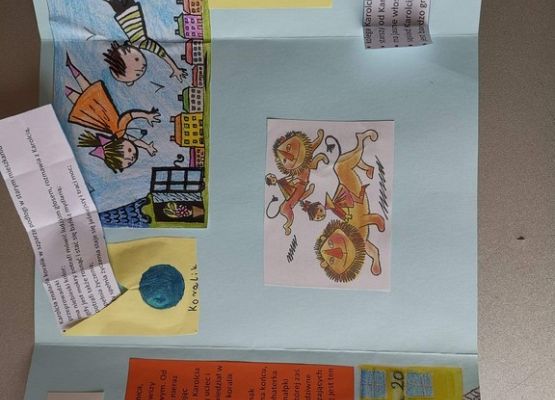 Lapbookowa twórczość klasy 2a grafika