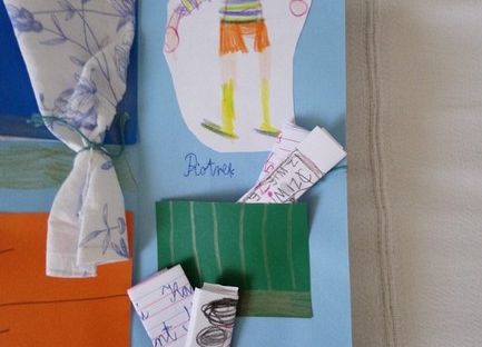 Lapbookowa twórczość klasy 2a grafika