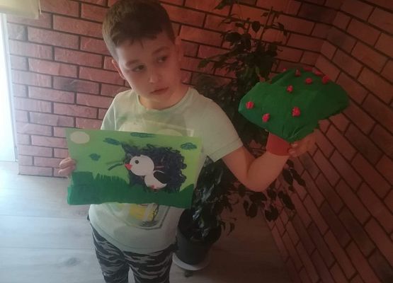 Wiosenne inspiracje klasy IIc grafika