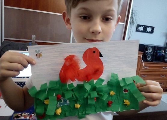 Wiosenne inspiracje klasy IIc grafika