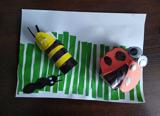 Wiosenne inspiracje klasy IIc grafika