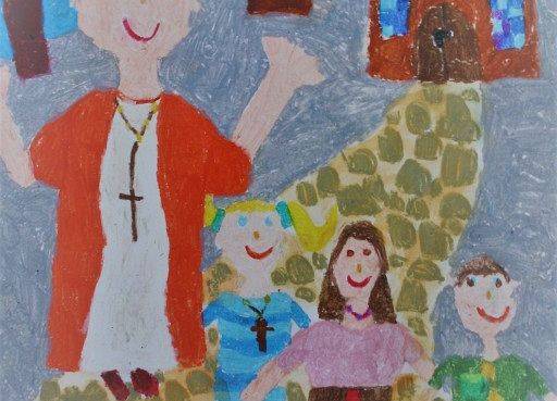 Laureatka w konkursie plastycznym grafika