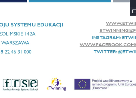 Webinarium eTwinning : „Zarządzanie czasem- jak wspiera nasze samopoczucie” grafika