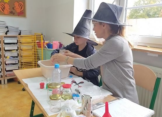 Niezwykła lekcja w IIIa grafika