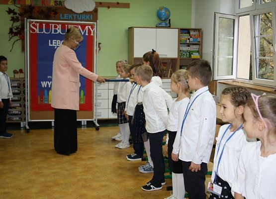 Jestem uczniem klasy pierwszej! grafika