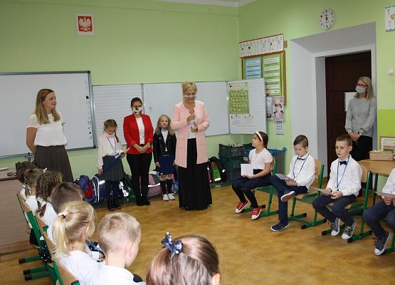 Jestem uczniem klasy pierwszej! grafika