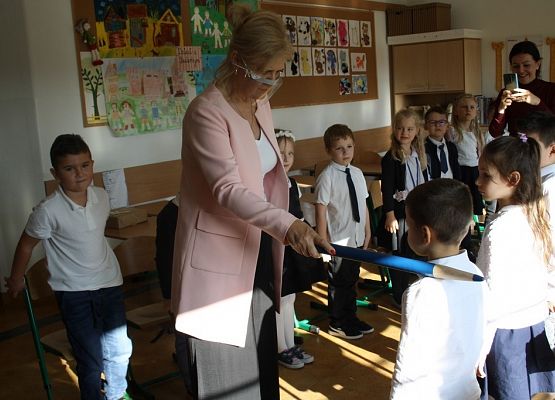 Jestem uczniem klasy pierwszej! grafika