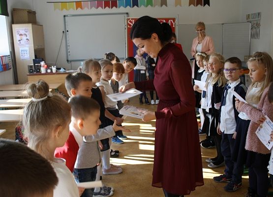 Jestem uczniem klasy pierwszej! grafika