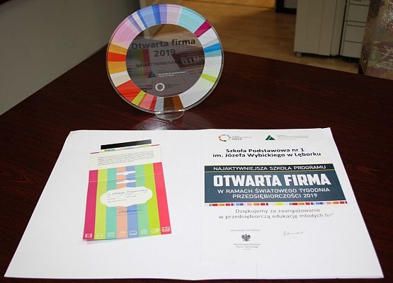 Nagroda w programie Otwarta firma 2019 grafika