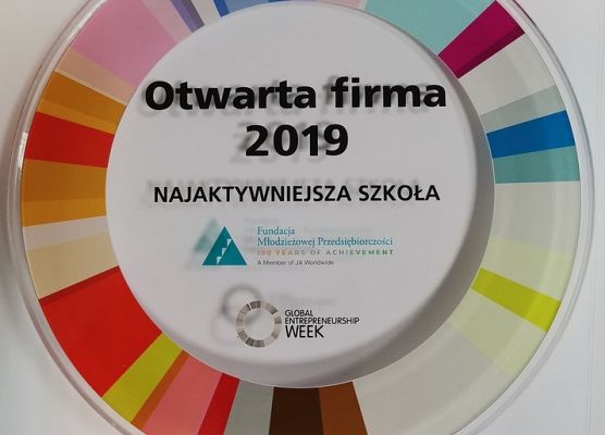 Nagroda w programie Otwarta firma 2019 grafika