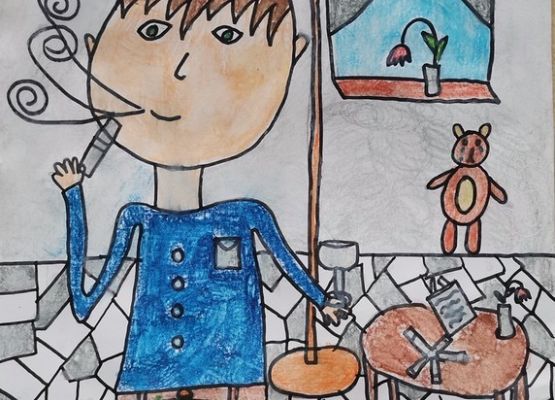 Zdrowy styl życia - „STOP UZALEŻNIENIOM" grafika