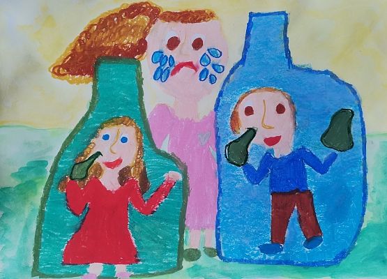 Zdrowy styl życia - „STOP UZALEŻNIENIOM" grafika