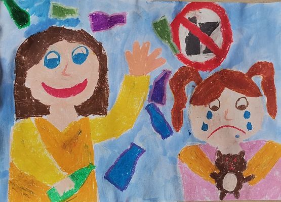 Zdrowy styl życia - „STOP UZALEŻNIENIOM" grafika