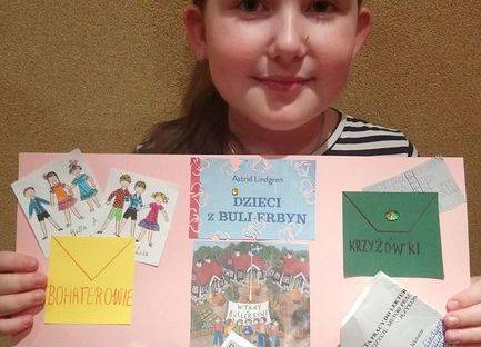 Lekturowe lapbooki klasy IIIb grafika