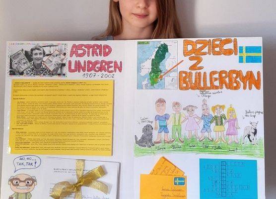 Lekturowe lapbooki klasy IIIb grafika