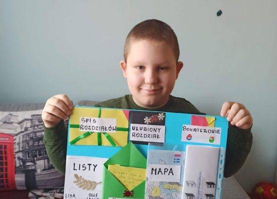 Lekturowe lapbooki klasy IIIb grafika