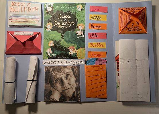 Lekturowe lapbooki klasy IIIb grafika