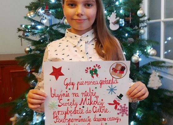 Świąteczne życzenia od trzecioklasistów grafika