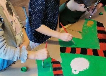 Świątecznie w świetlicy grafika