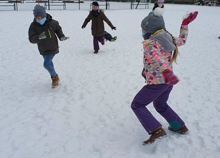 Zimą dobrze jest poszaleć grafika