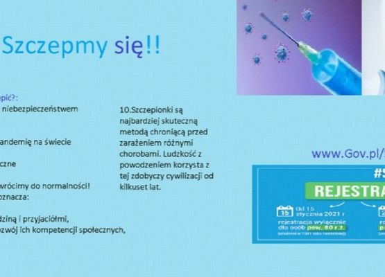 Dlaczego warto się zaszczepić? grafika