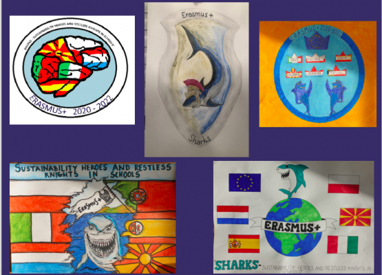 Konkurs na LOGO projektu Erasmus + grafika