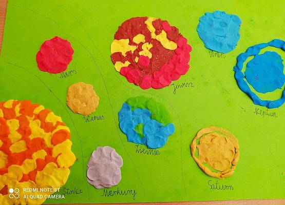 Układ Słoneczny to nasz wspólny dom grafika