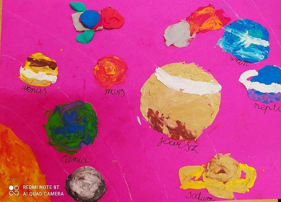 Układ Słoneczny to nasz wspólny dom grafika