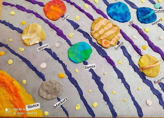 Układ Słoneczny to nasz wspólny dom grafika