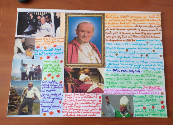 Wspominamy Jana Pawła II grafika