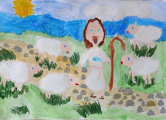 Laureatki konkursu plastycznego grafika