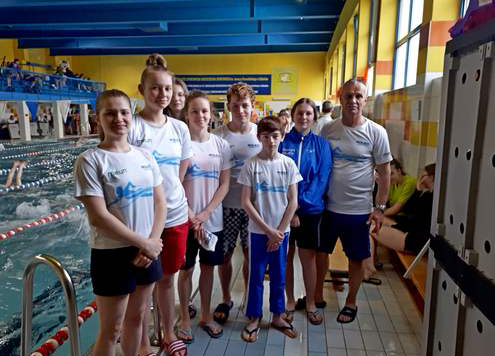 Liga Pływacka POZP w Gdańsku grafika