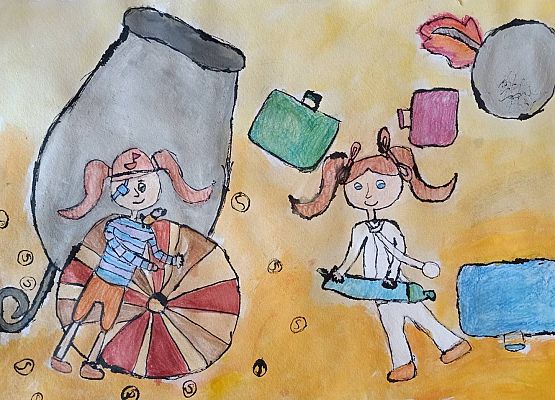 Plastyczne trofea w konkursie: "Ocalić od zapomnienia" grafika