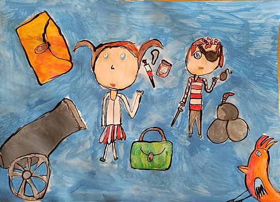 Plastyczne trofea w konkursie: "Ocalić od zapomnienia" grafika